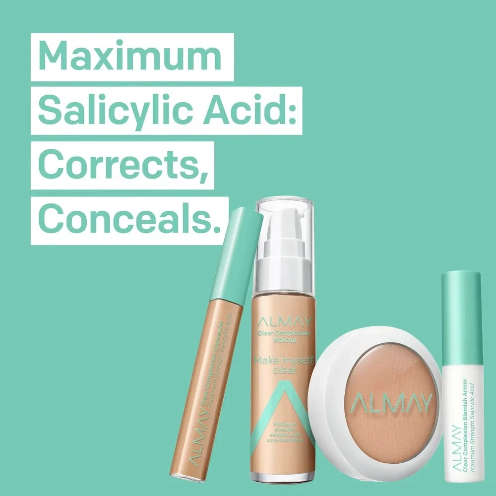 lmay Clear Complexion Make Myself Clear Foundation Makeup, 200 Buff
